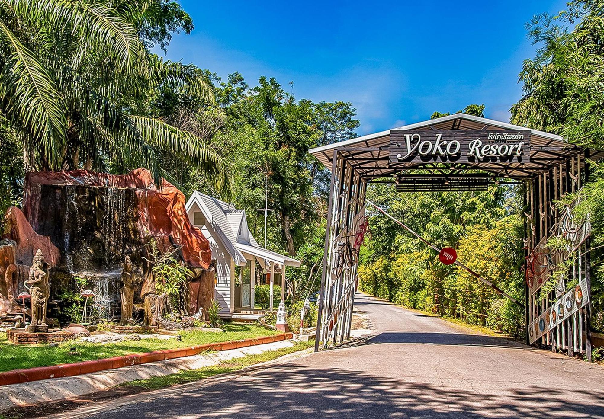 Yoko River Kwai Resort Ban Huai Maenam Noi Exteriör bild