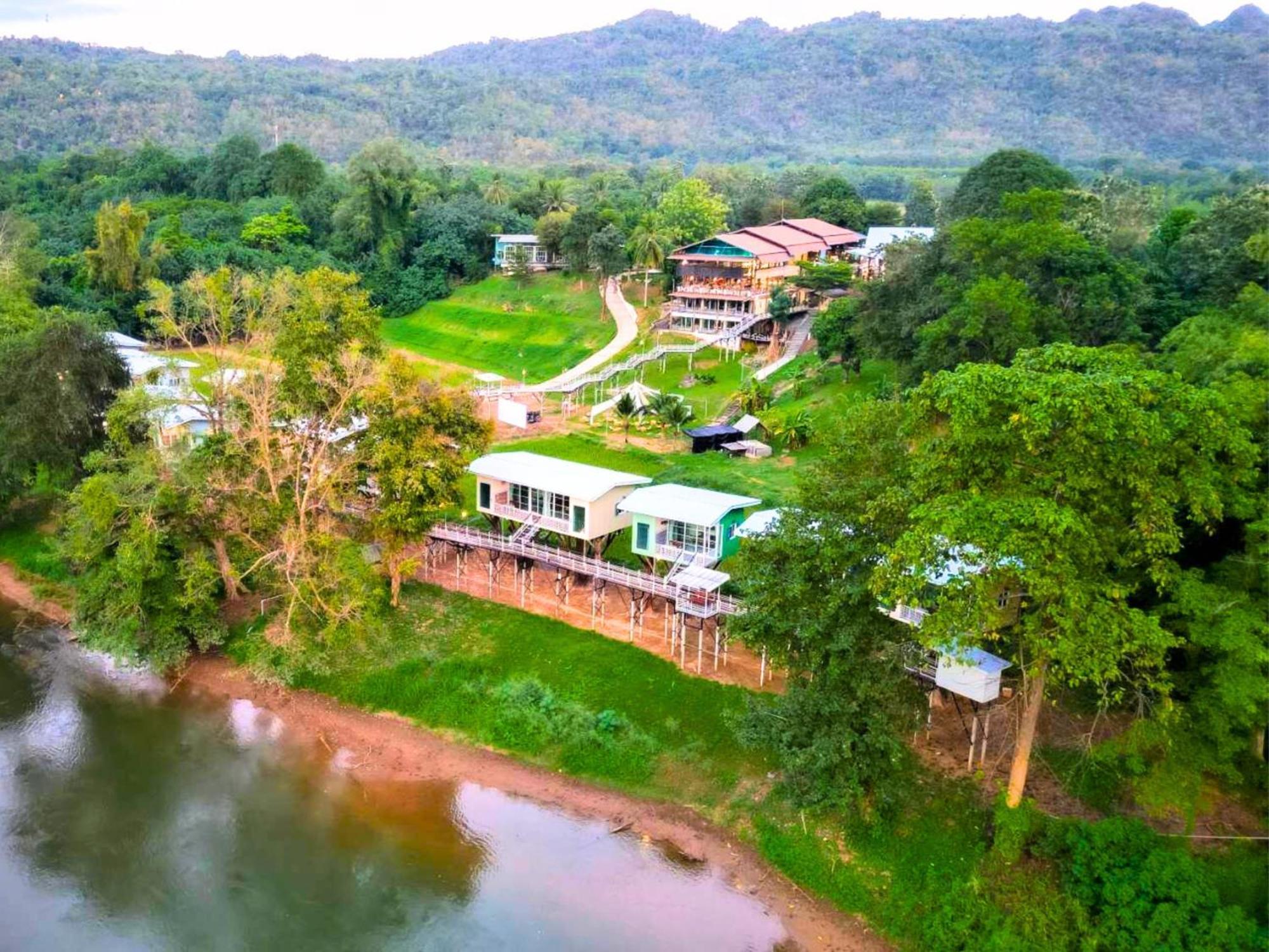 Yoko River Kwai Resort Ban Huai Maenam Noi Exteriör bild